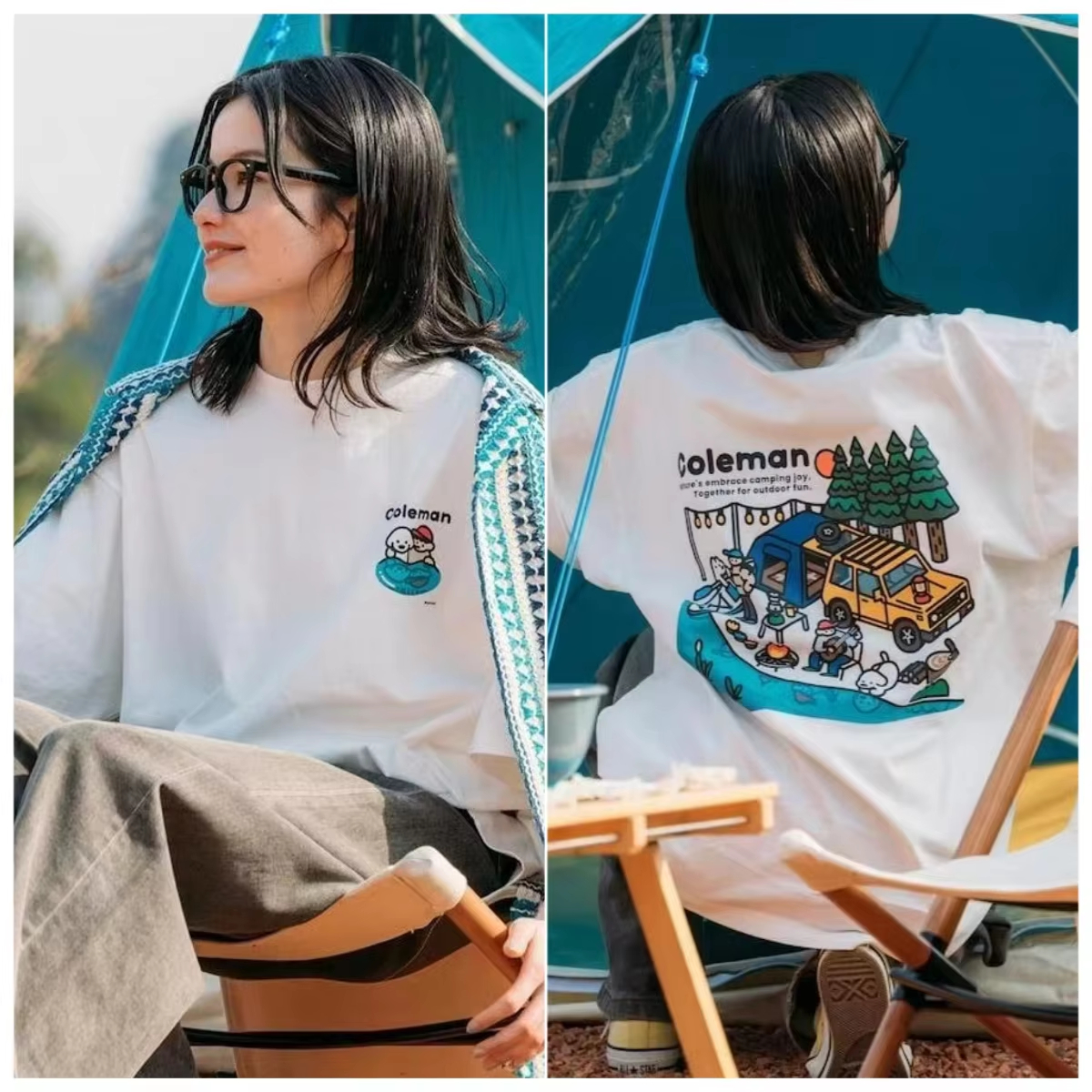 Urban Streetwear Brand - White Yama Style Urban Outdoor Illustration