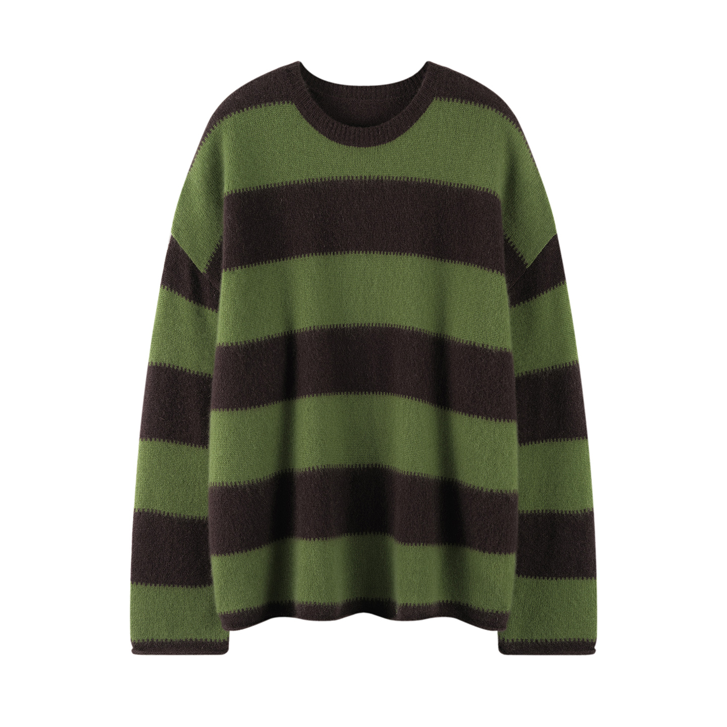 Streetwear Brand Of The Year - 100% pure cashmere sweater, women's striped