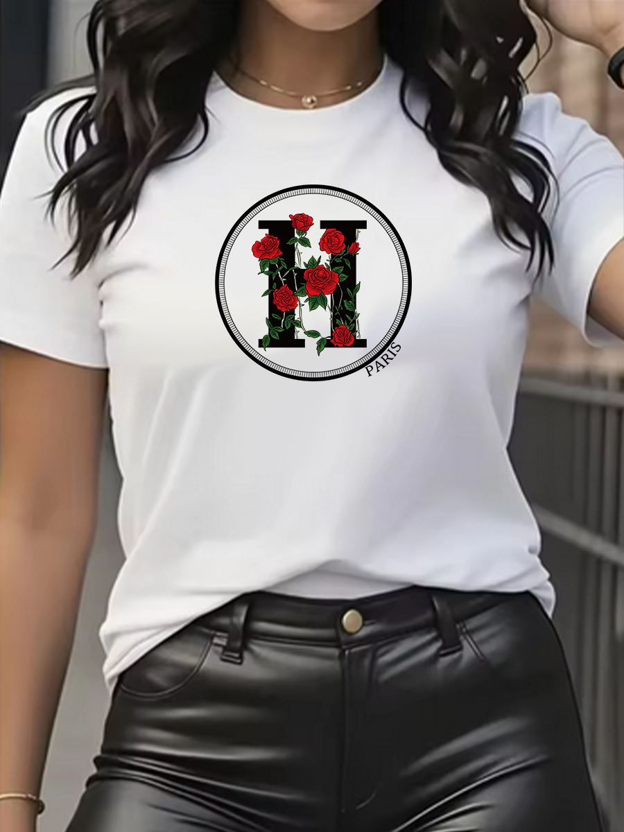 Women's T-Shirt Leisure Fashio - Streetwear Brand Tees recensie en prijs