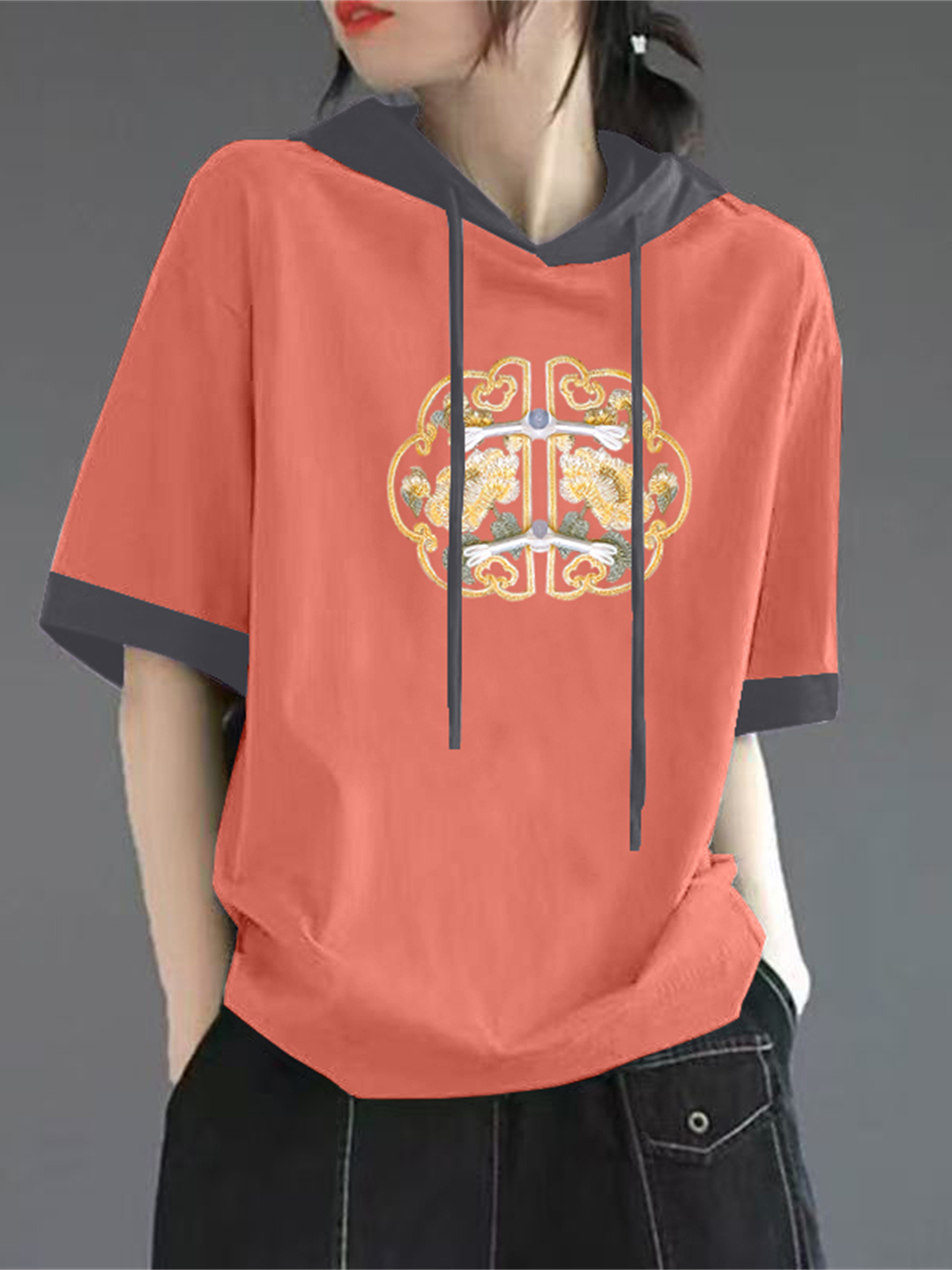 Red Pure Cotton Short Sleeve T - Streetwear Brand Of The Year recensie en prijs