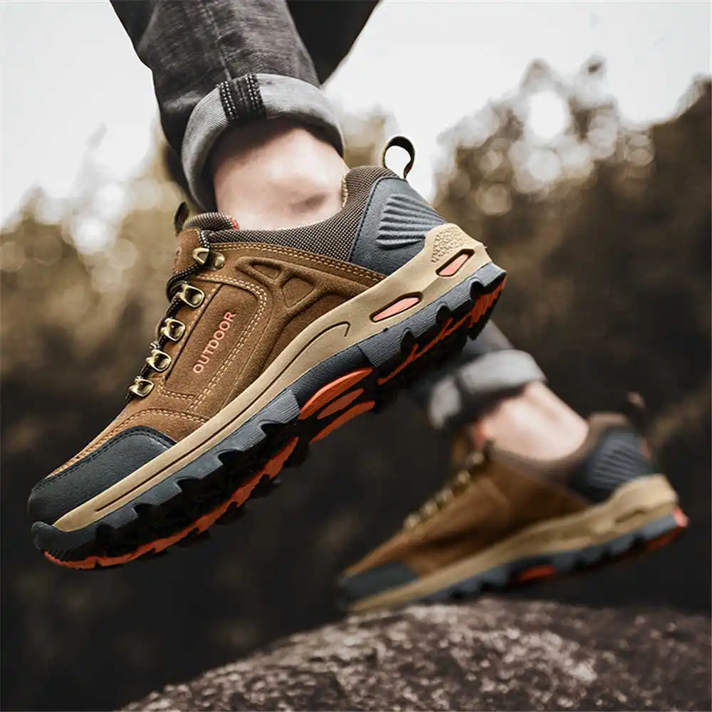 Non-slip Lace Up Hiking Tennis - Yellow Streetwear Brand recensie en prijs