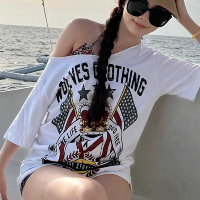 Korean Y2K Brand Retro Letter  - Off White Streetwear Brand recensie en prijs