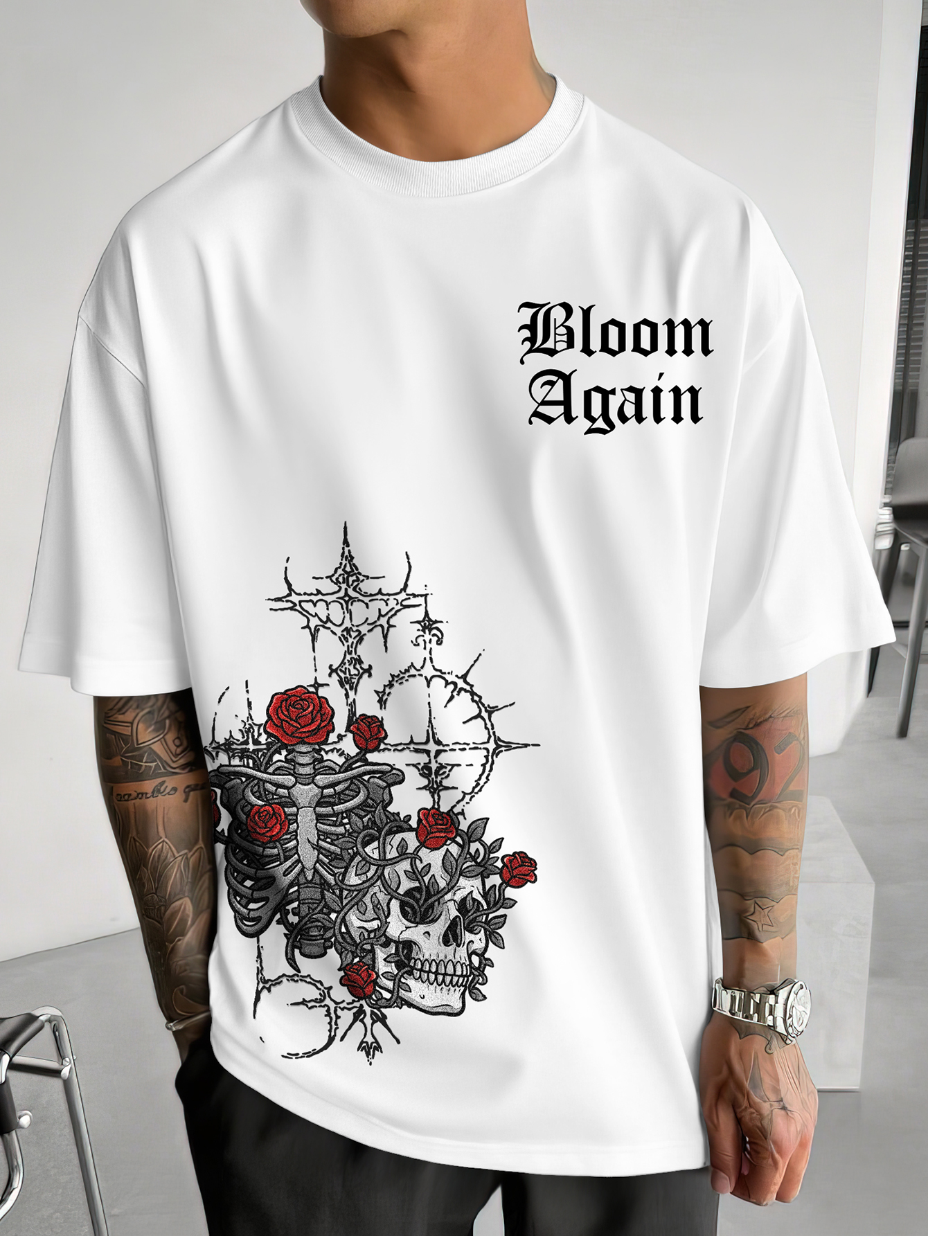 Men's Oversized Gothic Streetw - Gothic Streetwear Brand recensie en prijs