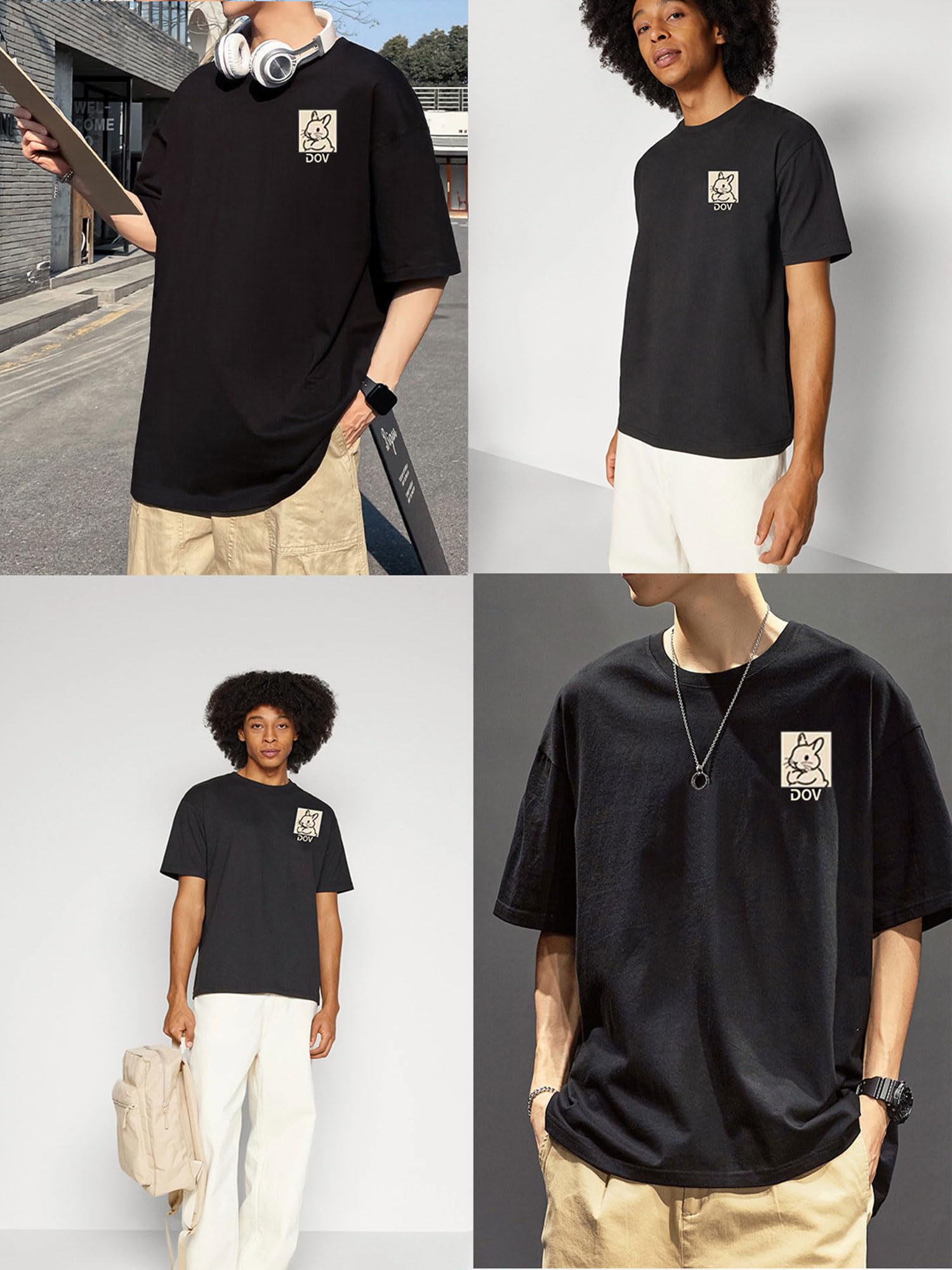Unique Design Summer Cotton T  - Urban Streetwear Brand recensie en prijs