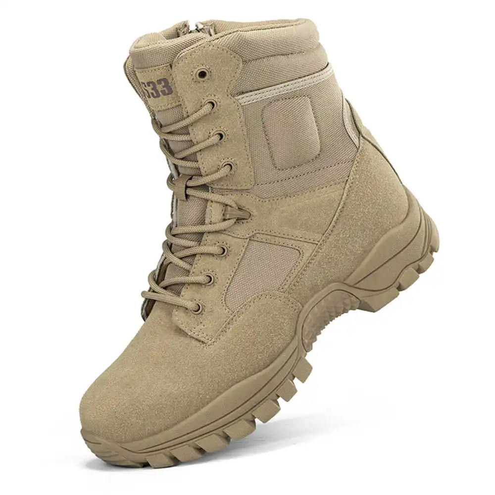 Nonslip Genuine Leather Hiking - Yellow Streetwear Brand recensie en prijs