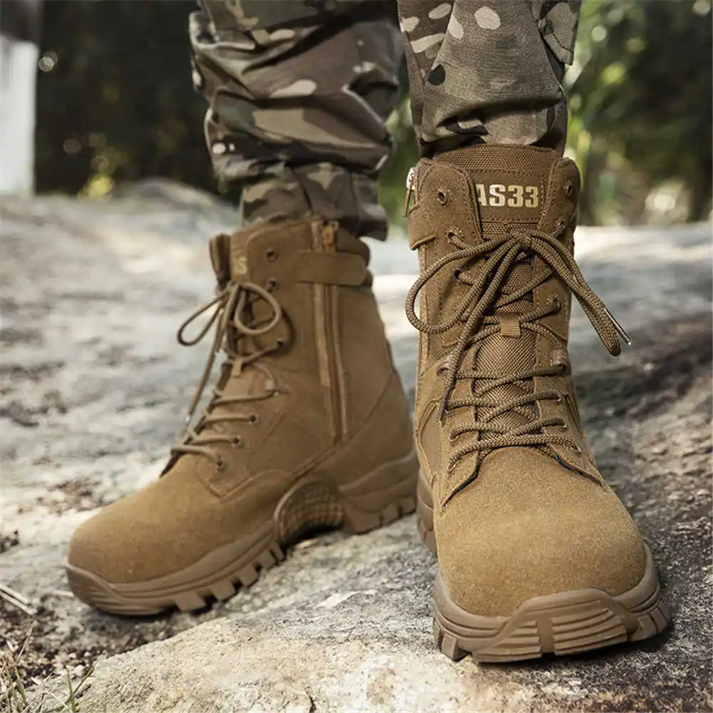 Nonslip Genuine Leather Hiking - Yellow Streetwear Brand recensie en prijs