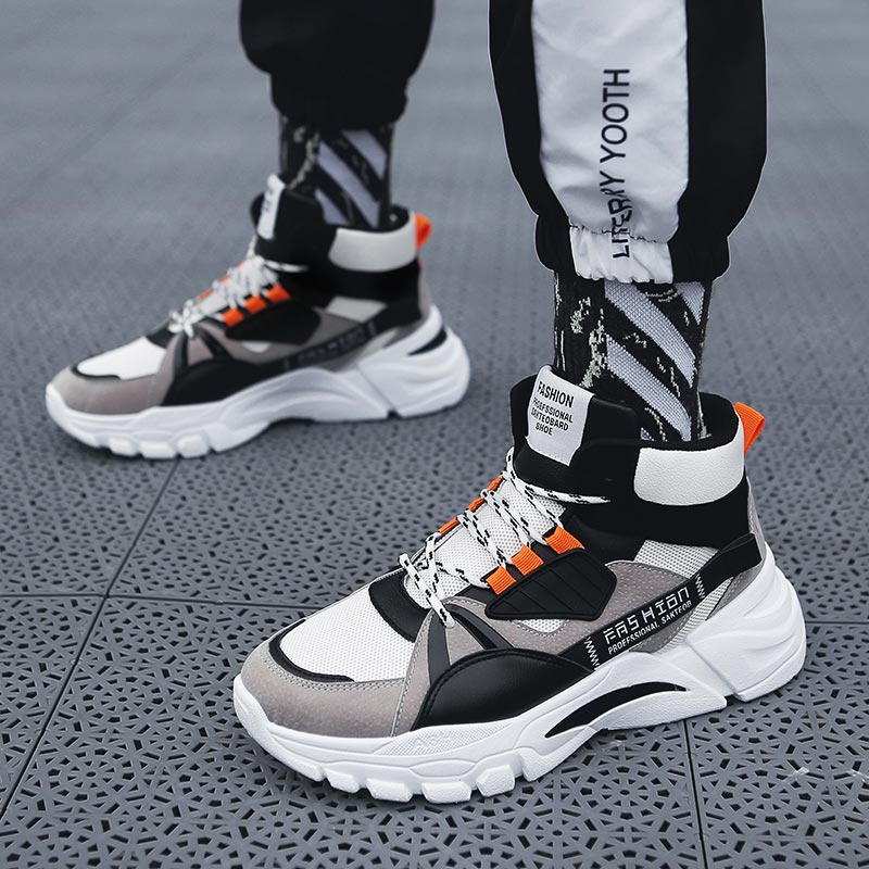 Hightop Summer Men's Sport Sho - Yellow Streetwear Brand recensie en prijs