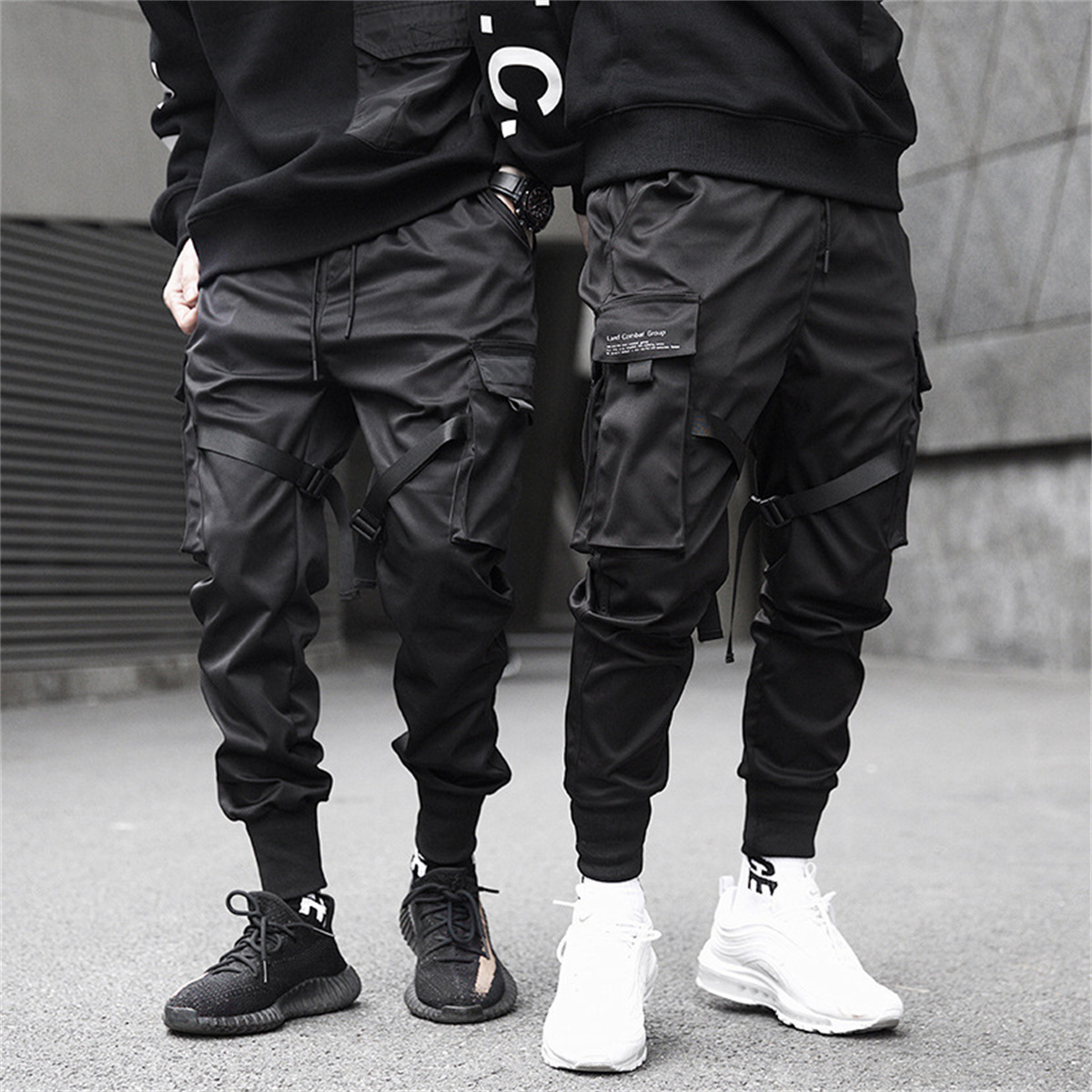 Black Hip Hop Cargo Pants Summ - Gothic Streetwear Brand recensie en prijs