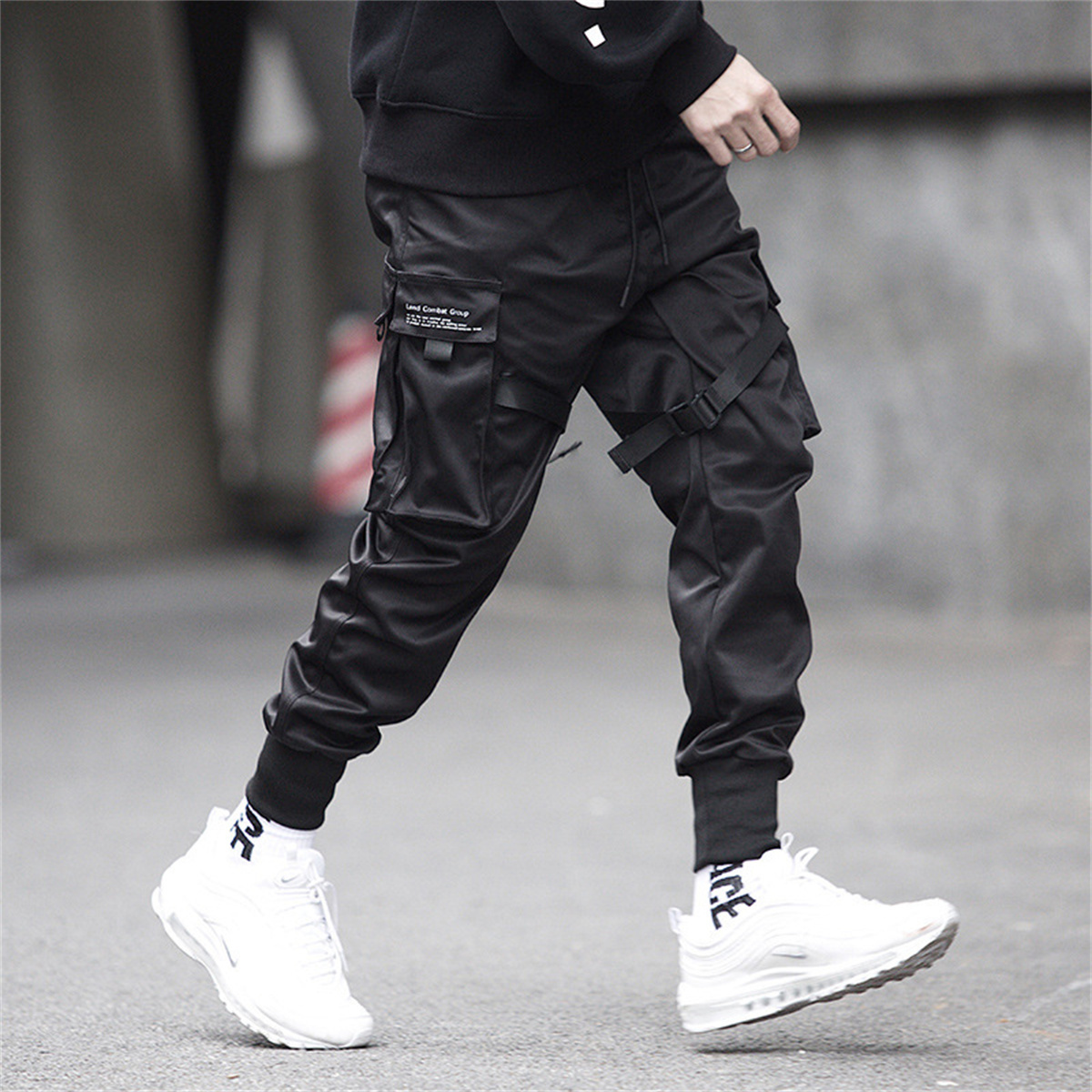 Black Hip Hop Cargo Pants Summ - Gothic Streetwear Brand recensie en prijs