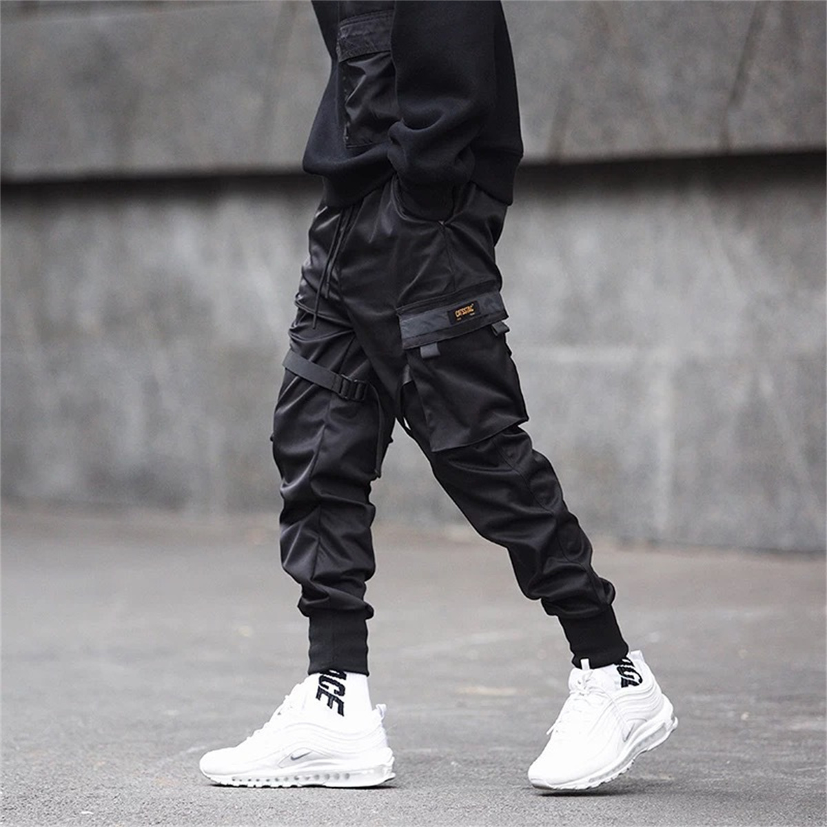 Black Hip Hop Cargo Pants Summ - Gothic Streetwear Brand recensie en prijs