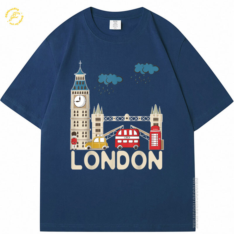 Rainy London Tshirt Cute Souve - Streetwear Brands London recensie en prijs