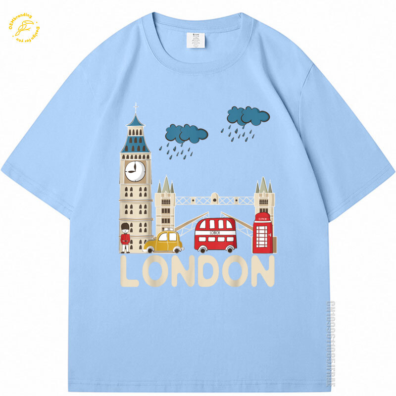 Rainy London Tshirt Cute Souve - Streetwear Brands London recensie en prijs