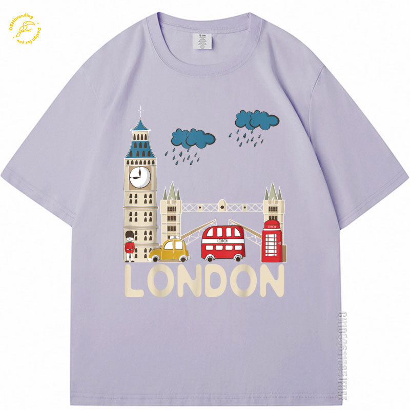 Rainy London Tshirt Cute Souve - Streetwear Brands London recensie en prijs
