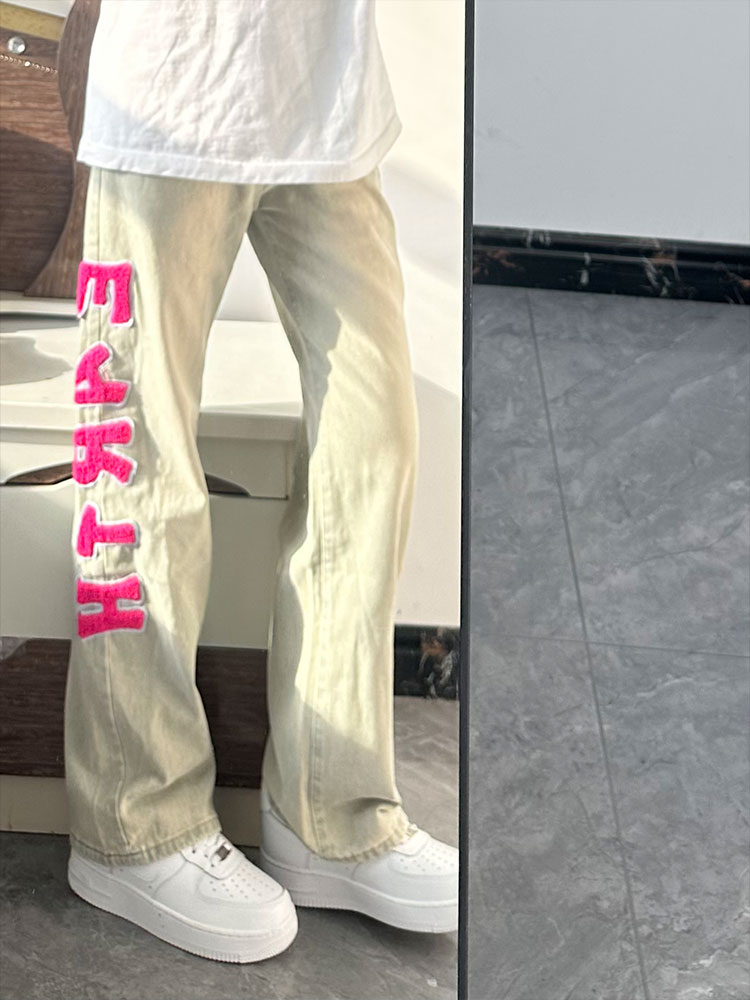 Yellow Mud Color Men's Jeans S - Yellow Streetwear Brand recensie en prijs