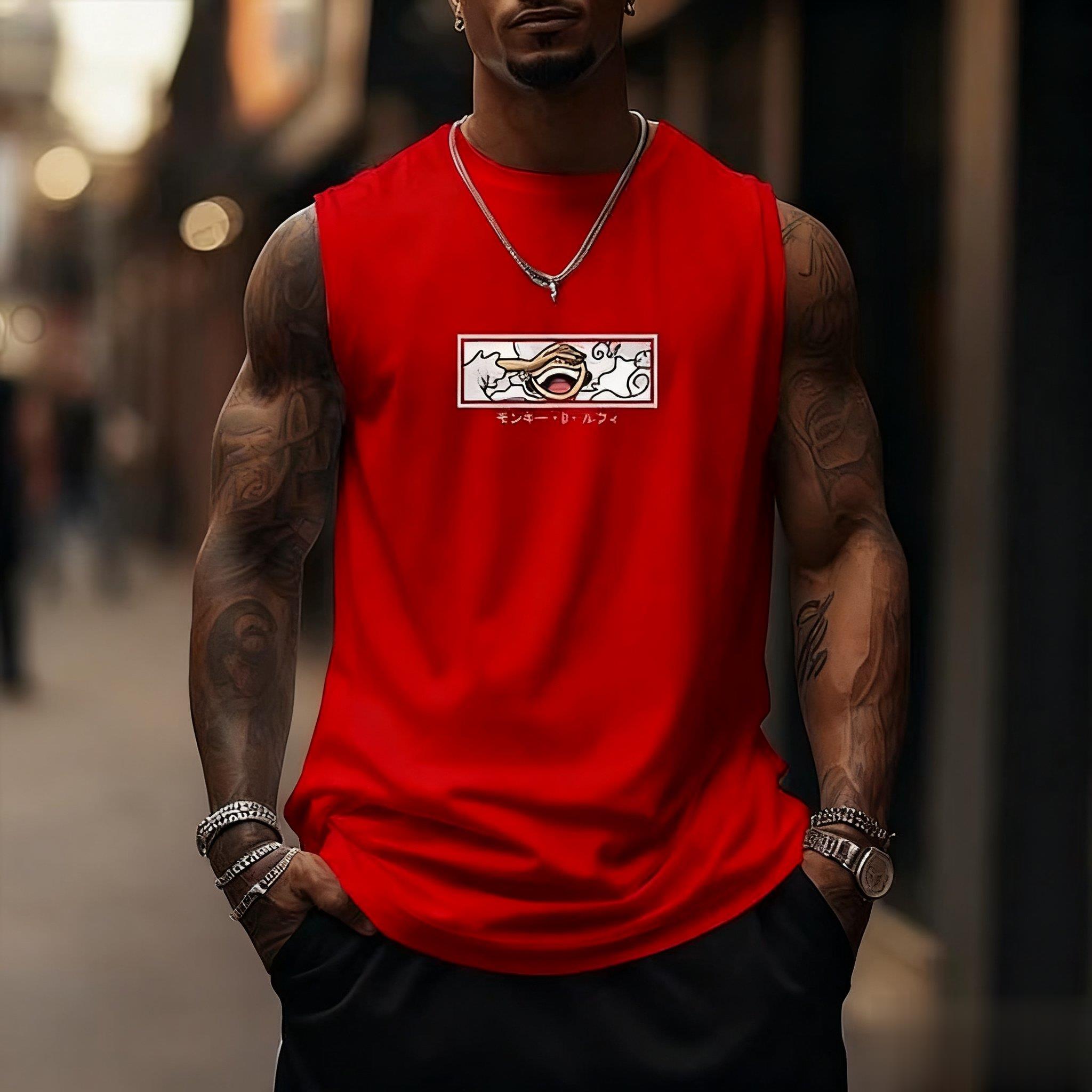 One Piece Luffy Gear 5 Tank To - Streetwear Brand Japan recensie en prijs