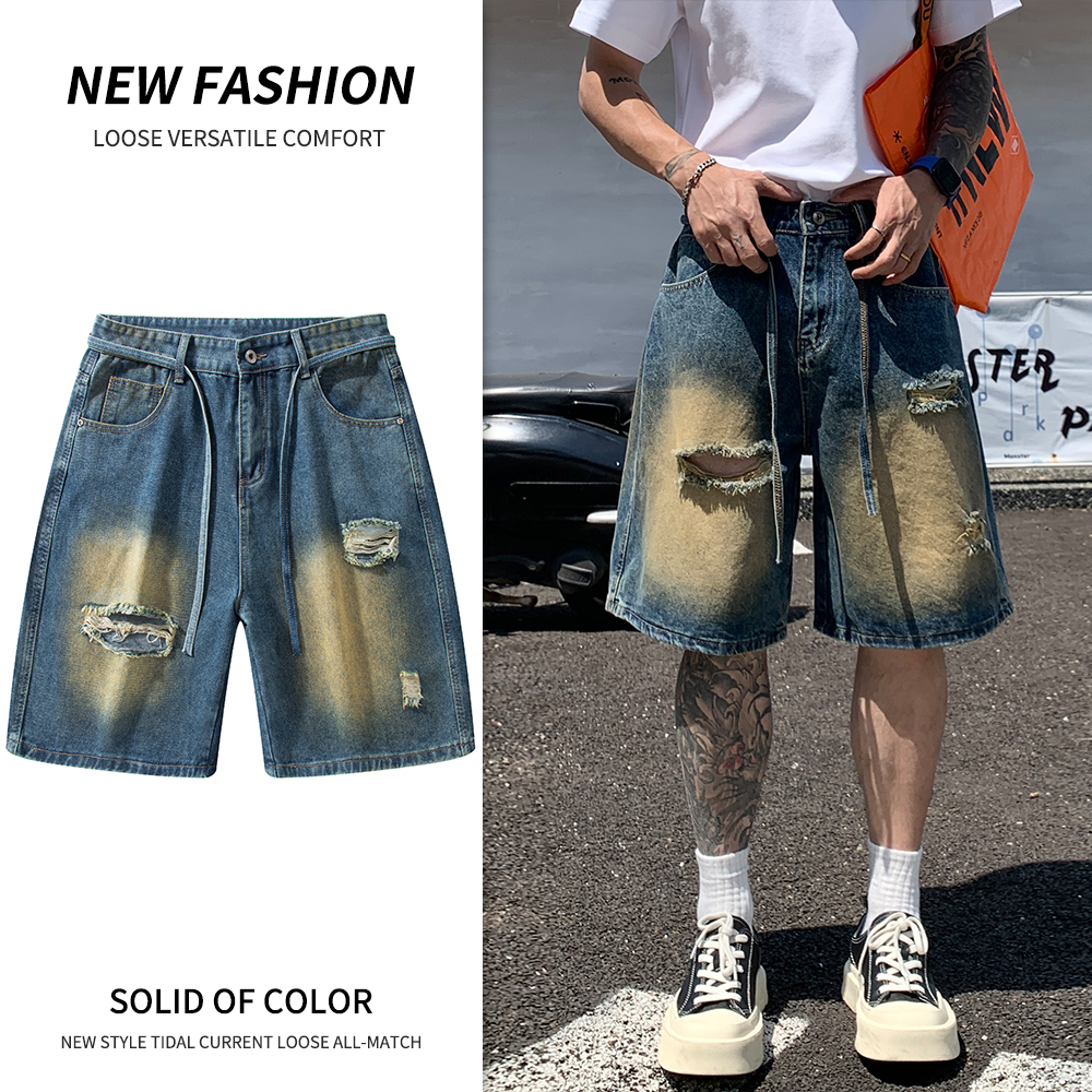 Men's Denim Shorts Jorts Ameri - Streetwear Brand Jorts recensie en prijs