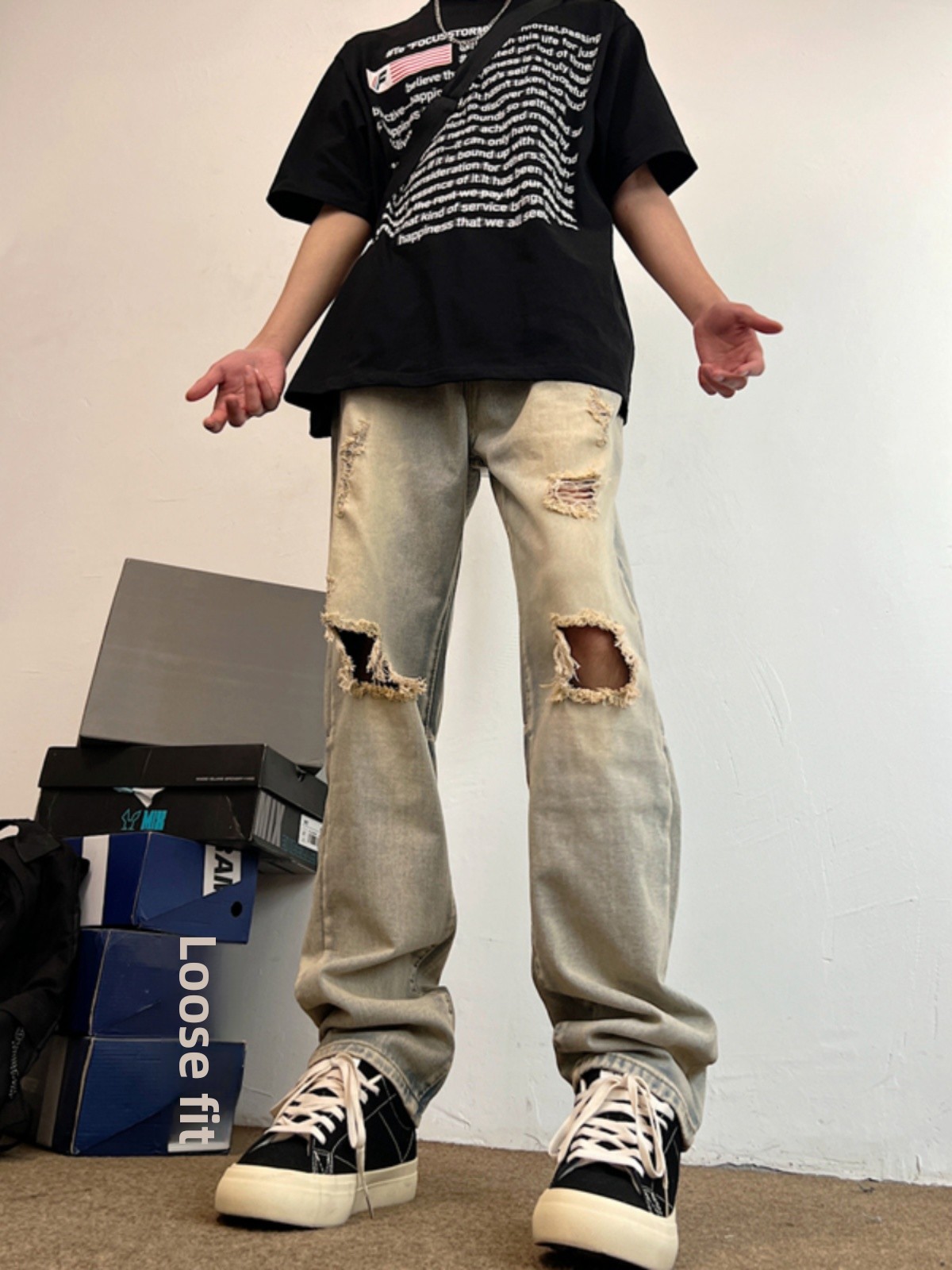 Retro Yellow Clay Dye Men's Su - Yellow Streetwear Brand recensie en prijs