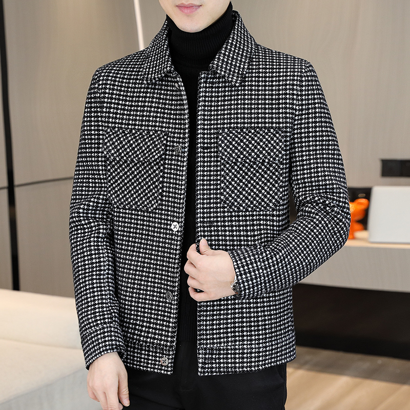Brand Winter Plaid Woolen Jack - Streetwear Clothing Brands recensie en prijs
