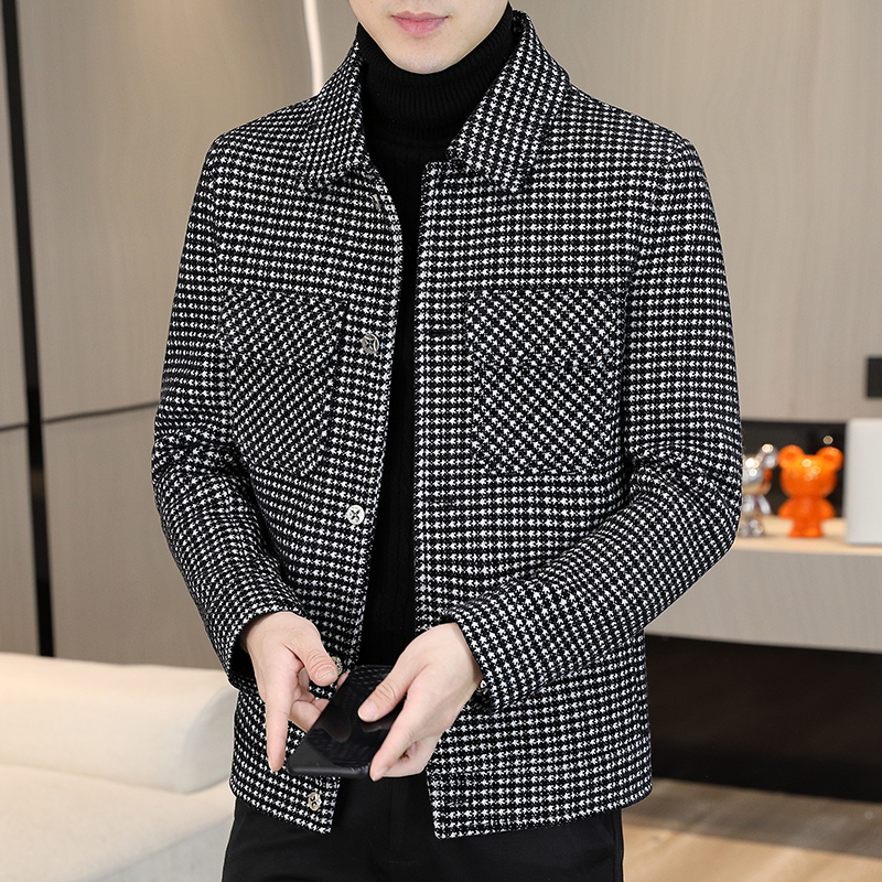 Brand Winter Plaid Woolen Jack - Streetwear Clothing Brands recensie en prijs