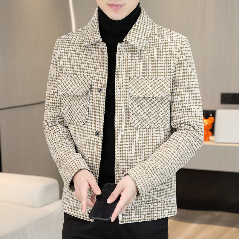Brand Winter Plaid Woolen Jack - Streetwear Clothing Brands recensie en prijs