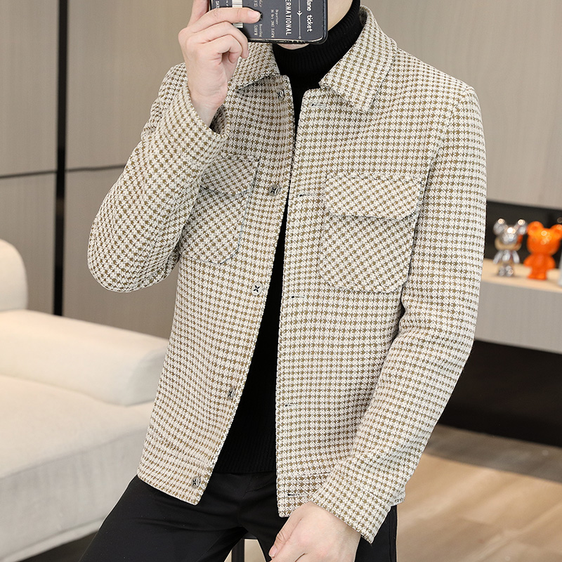Brand Winter Plaid Woolen Jack - Streetwear Clothing Brands recensie en prijs