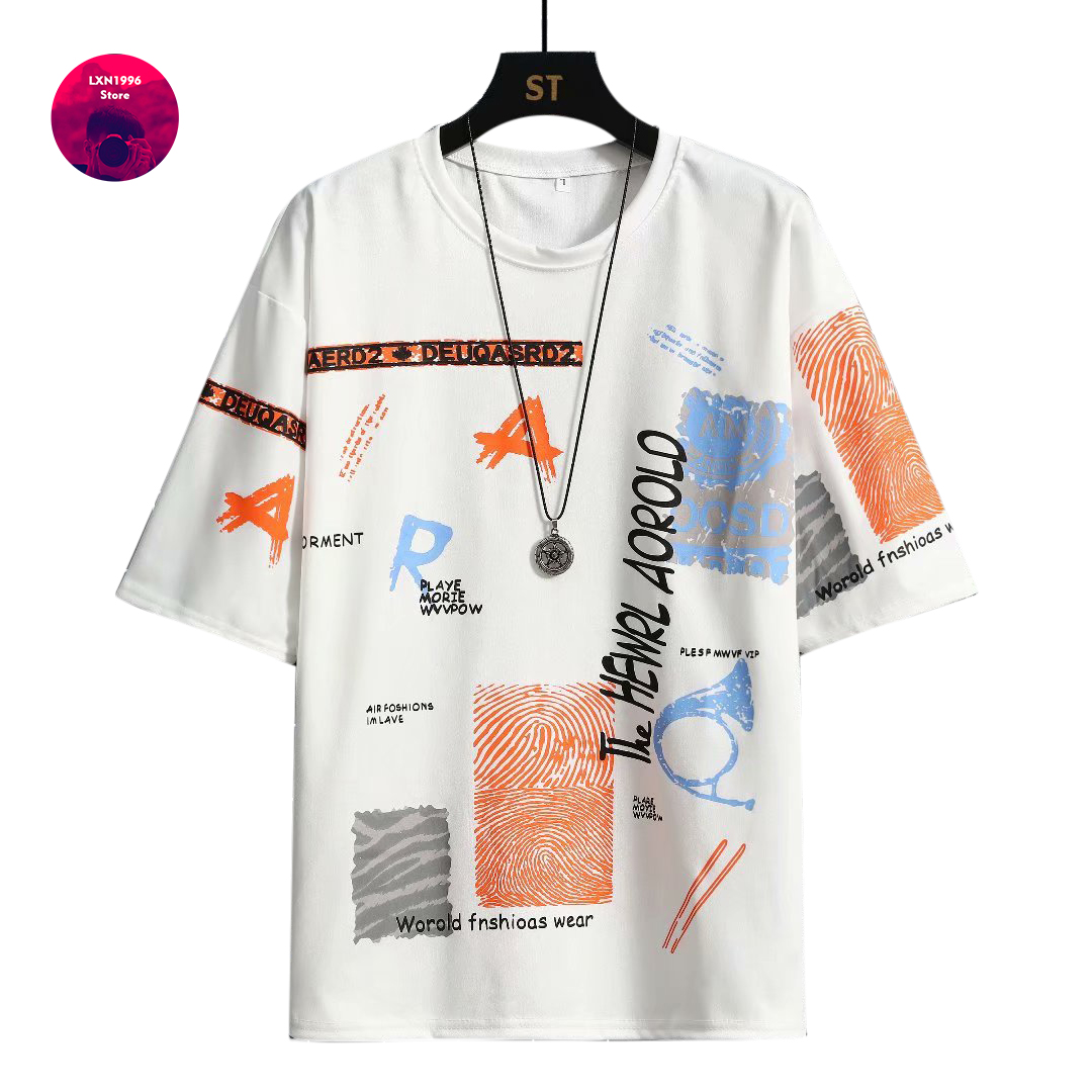 Men Harajuku Graphic Black Sum - Streetwear Brand Japan recensie en prijs