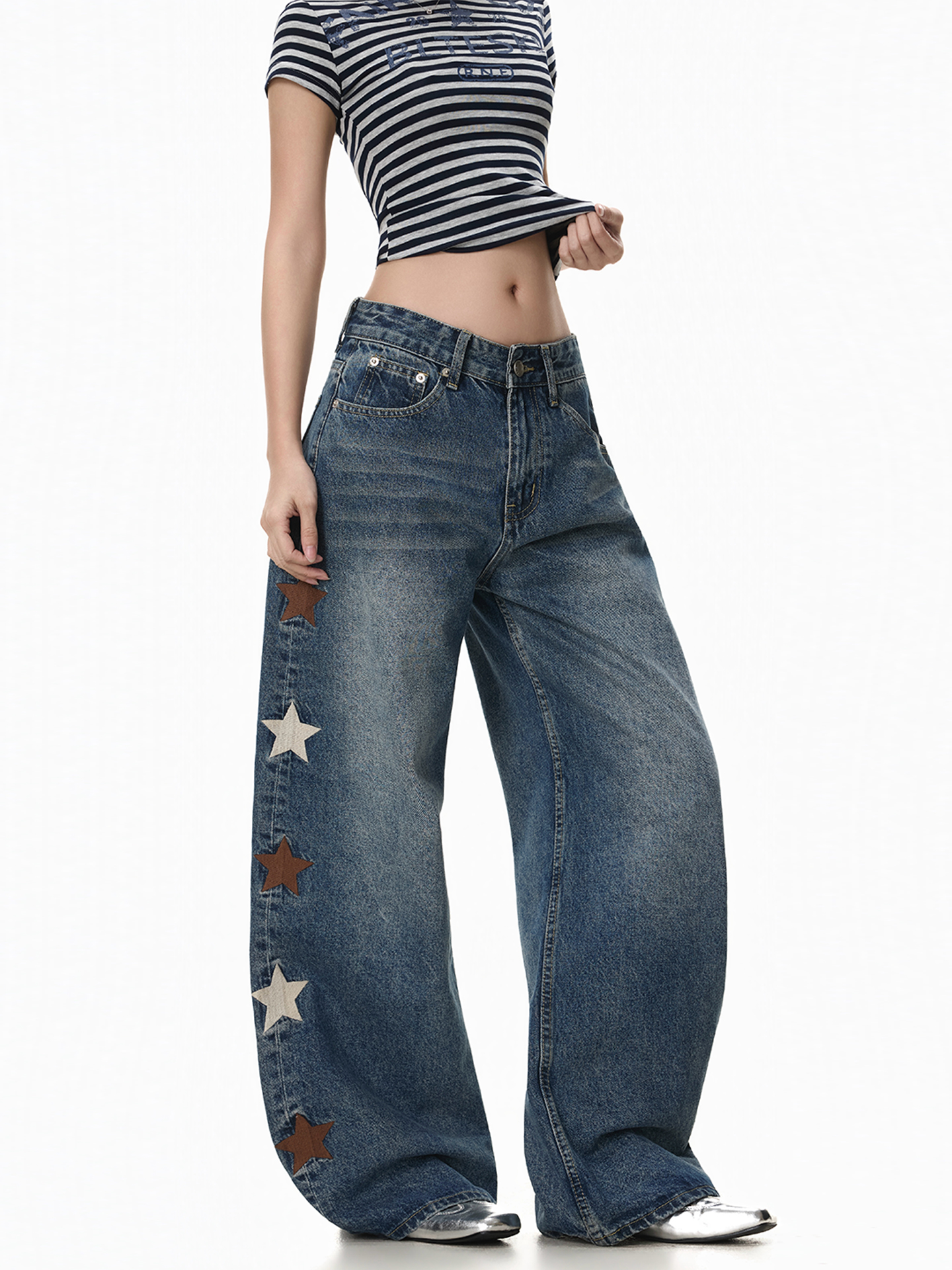 FreeMary Korean Style Star Emb - Streetwear Brand Of The Year recensie en prijs