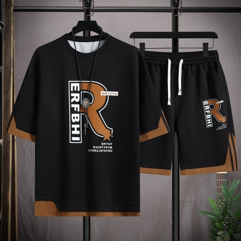 Ice Silk Casual T-Shirt Set fo - Urban Streetwear Brand recensie en prijs