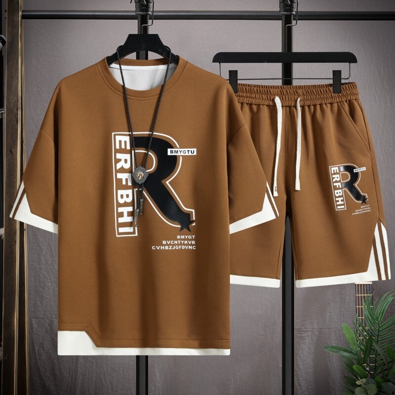 Ice Silk Casual T-Shirt Set fo - Urban Streetwear Brand recensie en prijs