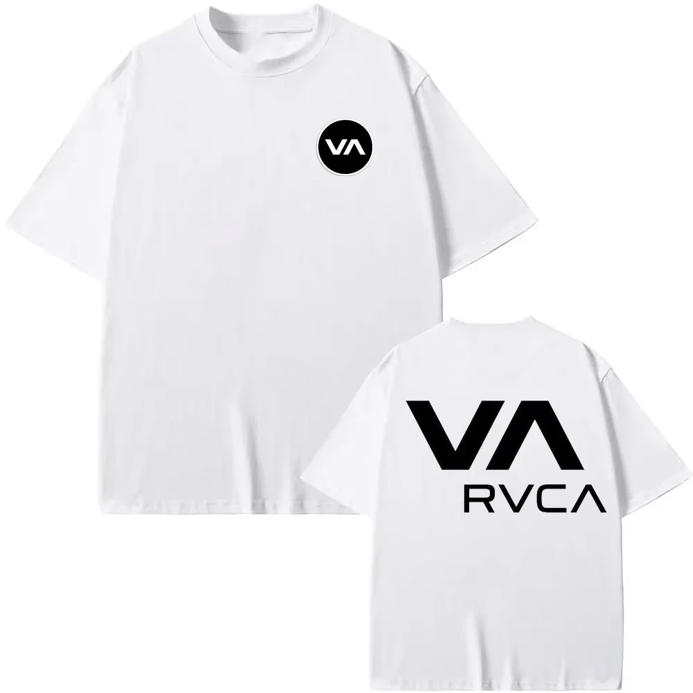 RVCA T Shirt Black Tee Summer  - Streetwear Brand Tees recensie en prijs